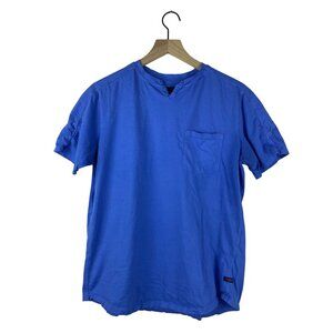 Good Man Brand Premium 100% Cotton Short Sleeve T-Shirt Men's Medium Blue